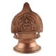Hindu Laxmi Ashtadhatu Oil Lamp Ethnic Ritual Oil Lamp